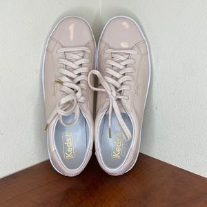 NWOT Women’s Keds Pink Patent Leather, Size 9.5